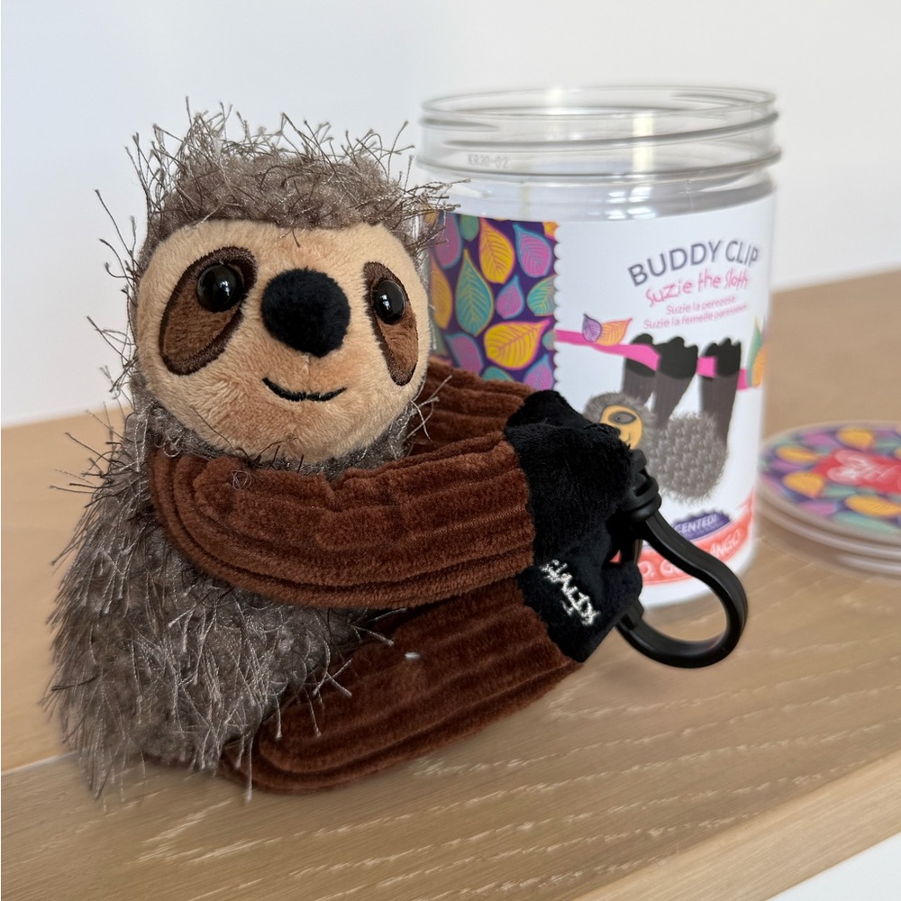 NEW! Scentsy Buddy Clip Suzie the Sloth